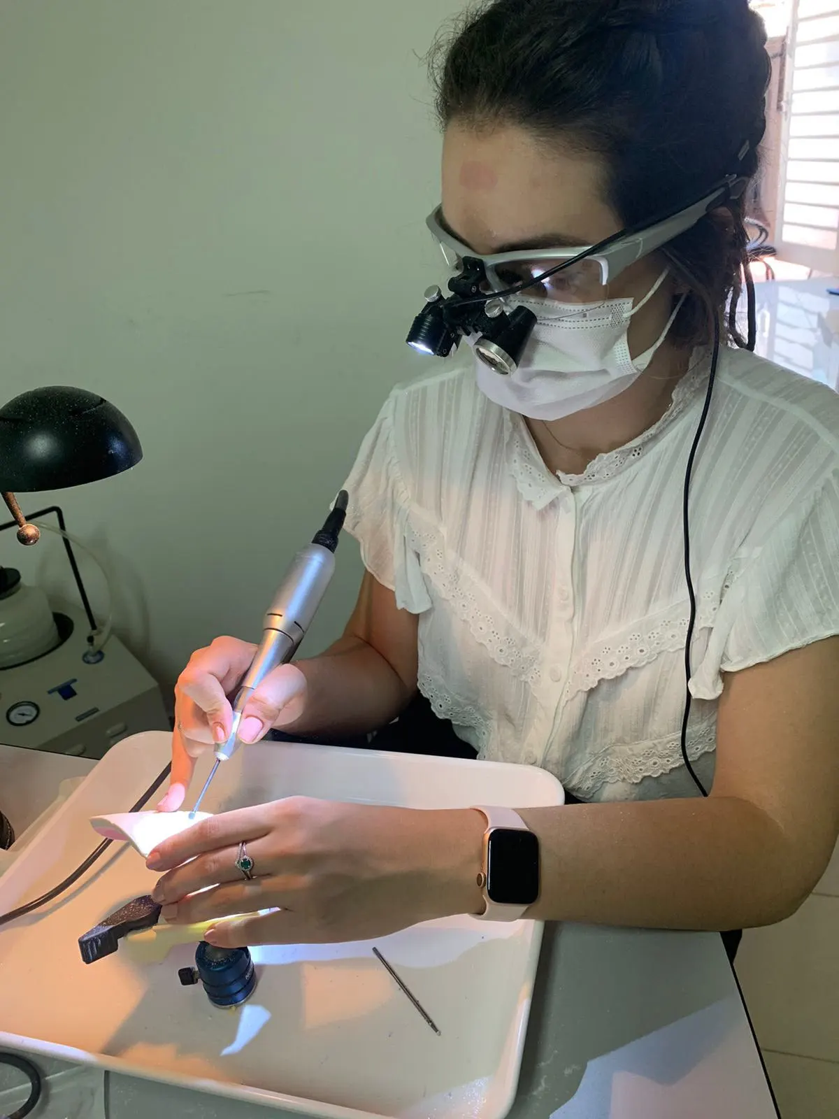 Registro acadêmico da formação da Dra. Bruna